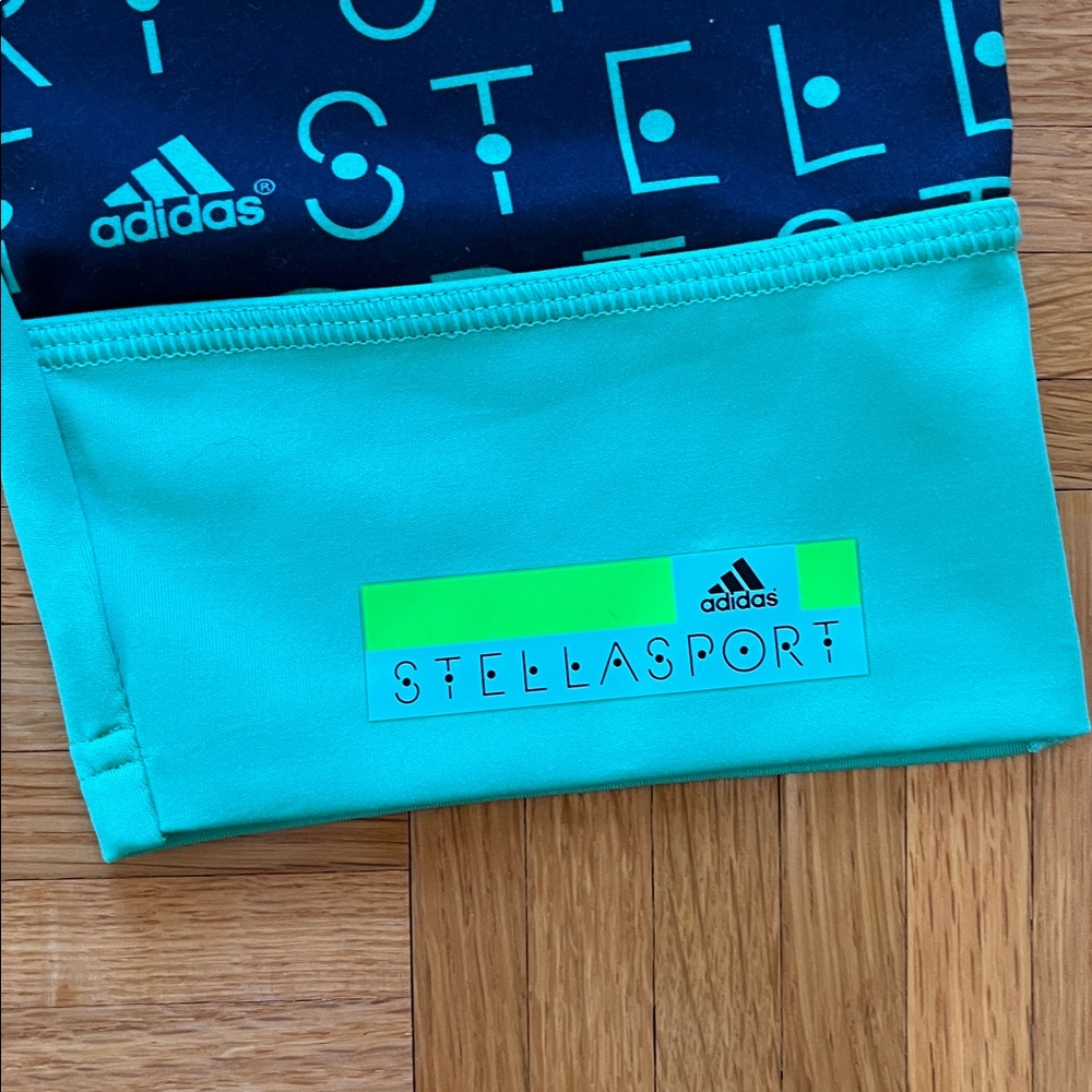 ADIDAS BY STELLA MCCARTNEY STELLA SPORT Cropped Hoodie & Running Tights Set L - Picture 12 of 16